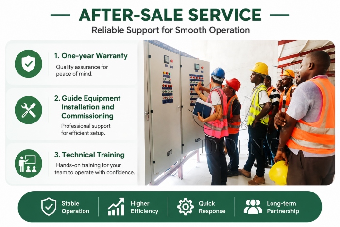Henan Glory's after-sales service