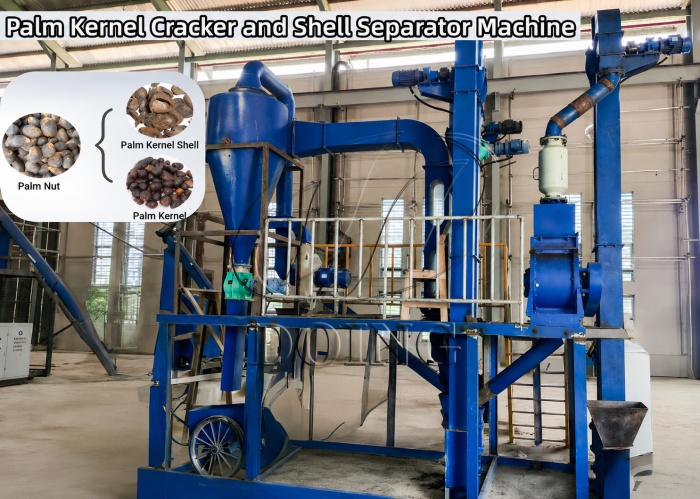 Palm kernel shell separator machine