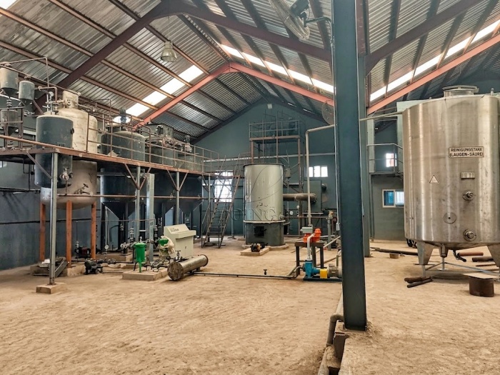 batch type edible oil refining equipment