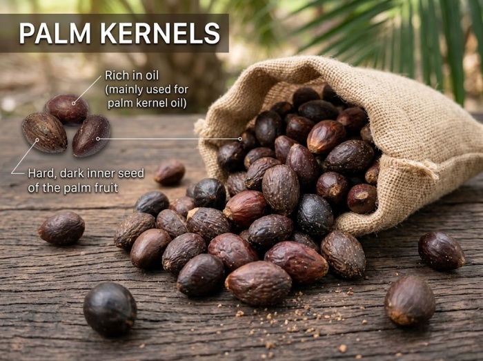 Palm kernels