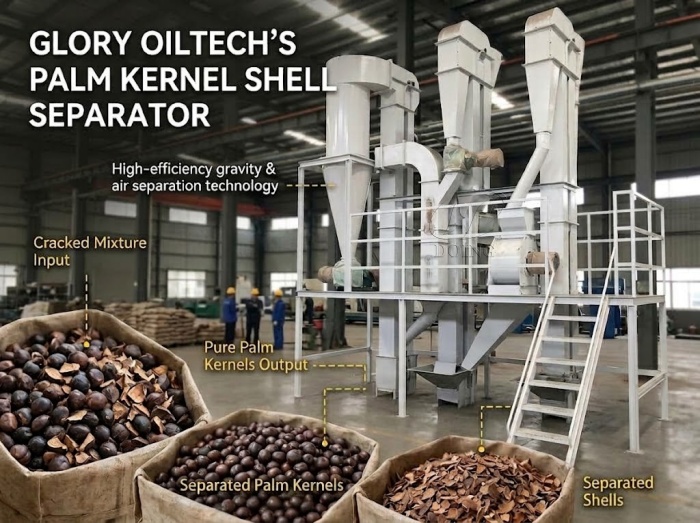 palm kernel shell separator