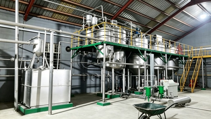 batch palm-oil refinery