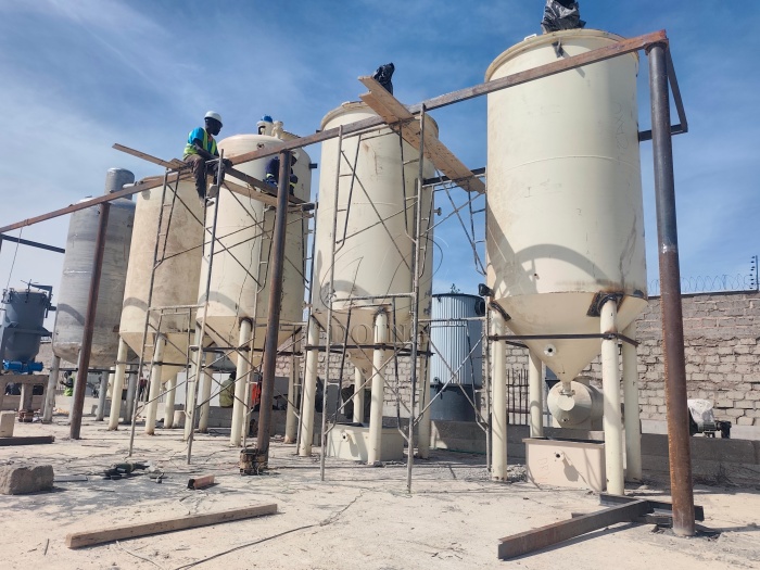 palm oil refinery machine