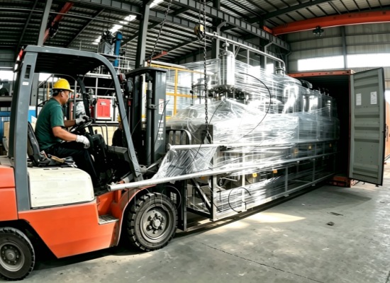 Glory Oiltech ships 1 TPD palm oil refinery and 10 TPD oil filling equipment to Nigeria