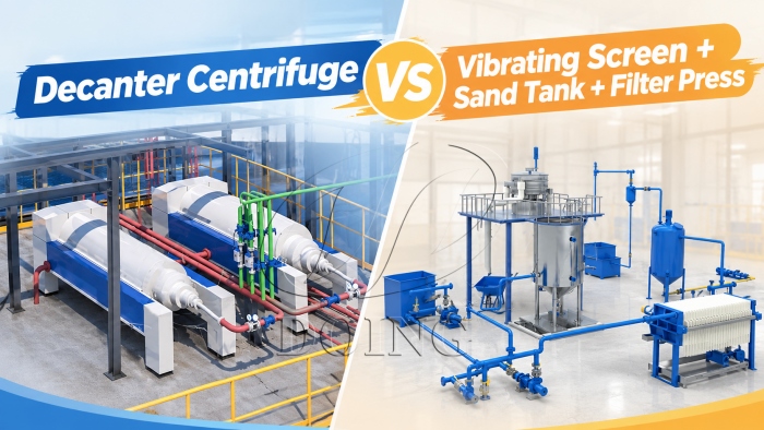 Crude palm oil clarification machine