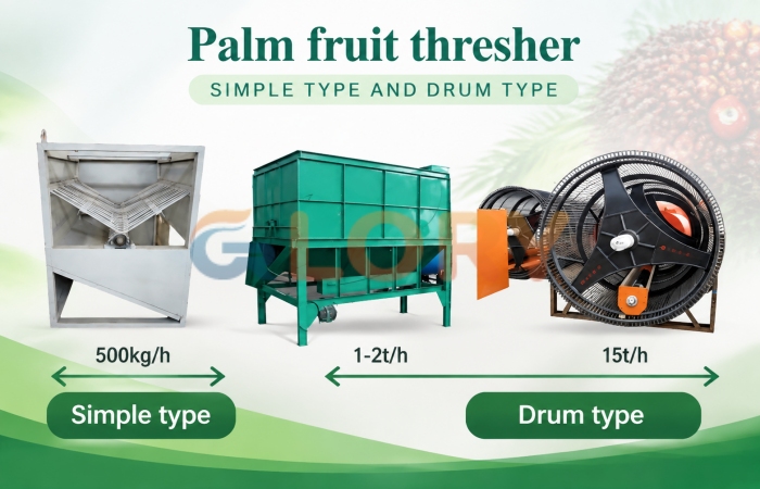 Palm oil mill thresher machine