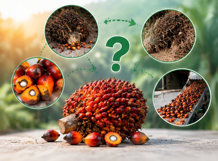 Palm fruit bunches