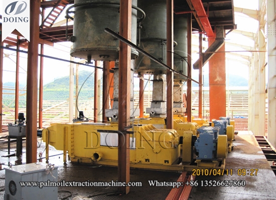 Red palm oil manufacturing process machinery