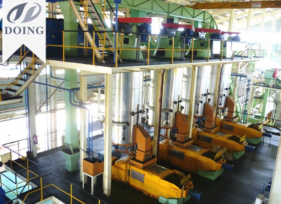 Palm oil press production machine
