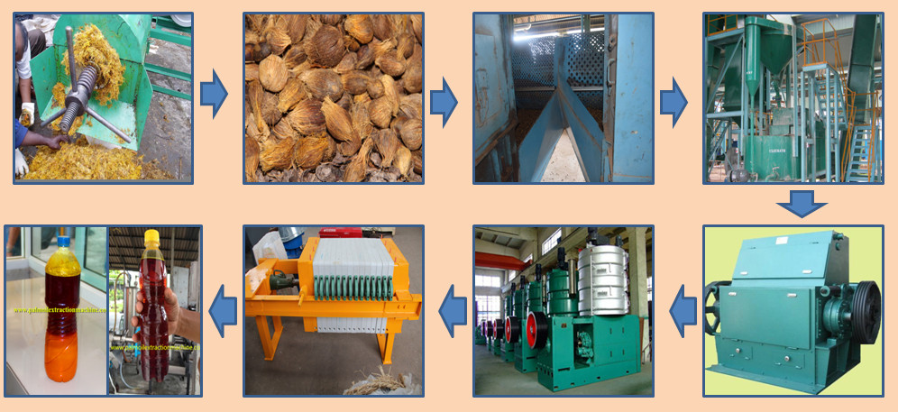 palm kernel oil press machine 