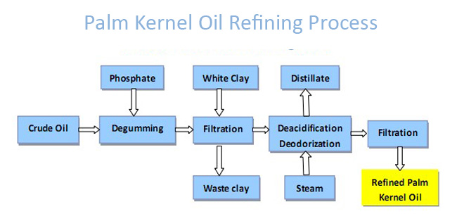 palm kernel oil refining process