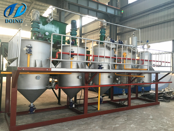 2tpd palm kernel oil refinery plant 