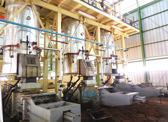 palm oil manufacturing process machinery