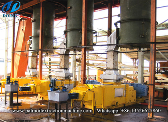 palm oil manufacturing process machinery