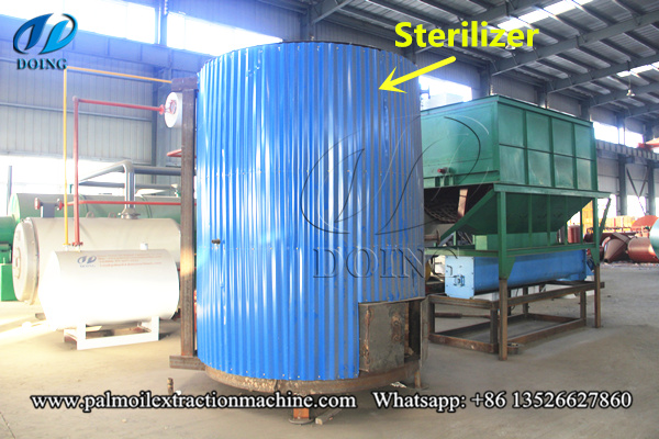 palm fruit sterilization machine 