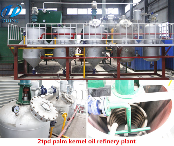 palm oil refinery plant 