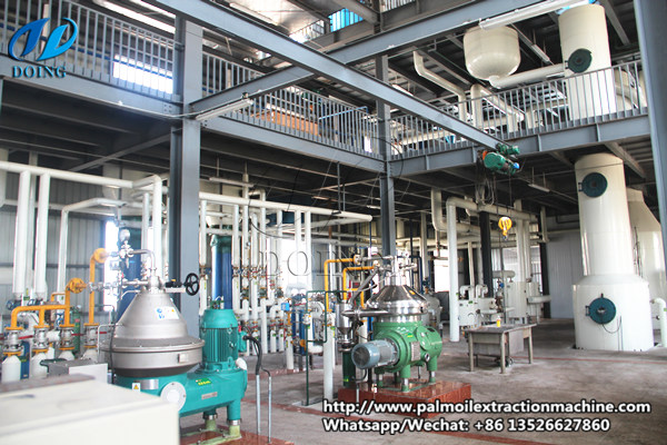 palm oil refinery plant 