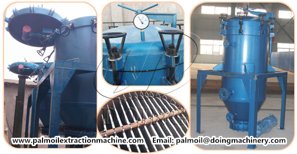 vertical leaf filter machine