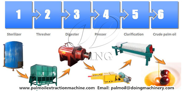 palm oil extraction machine 