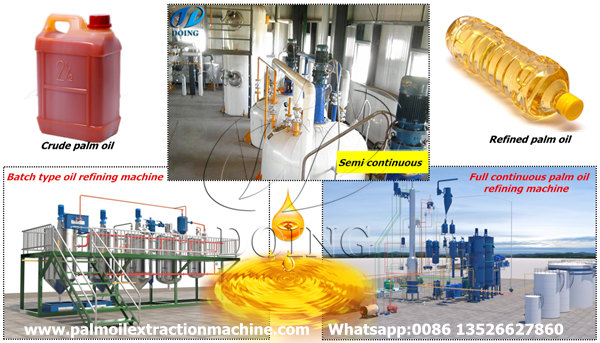 palm oil refining machine 