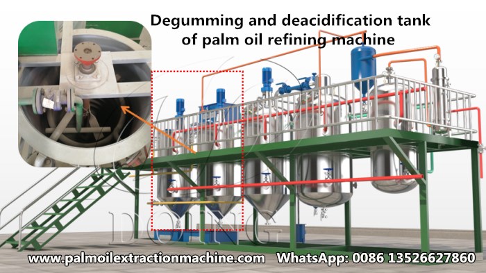 palm oil refining machine 