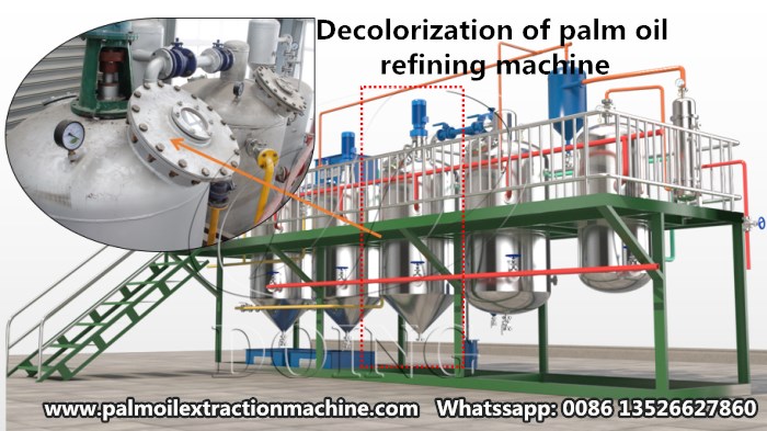 palm oil refining machine 