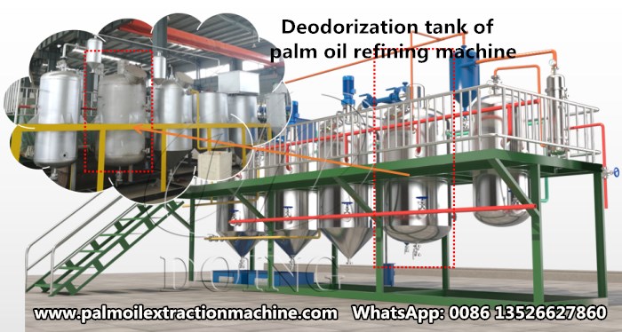 palm oil refining machine