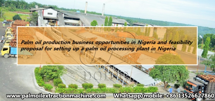 palm oil processing in Nigeria