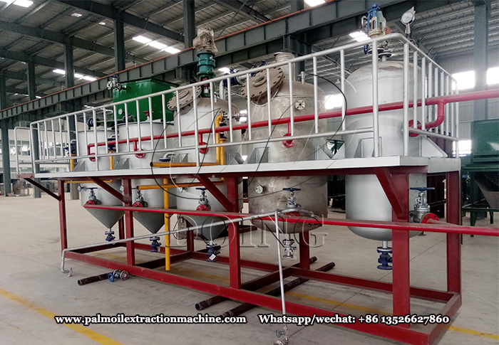 palm oil refining machine 