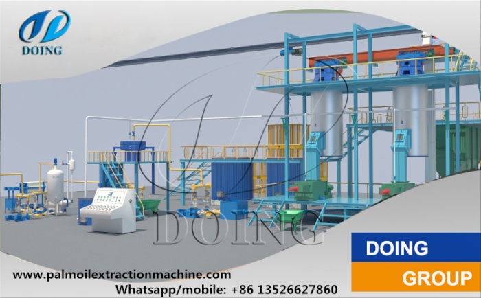 palm oil processing machine 