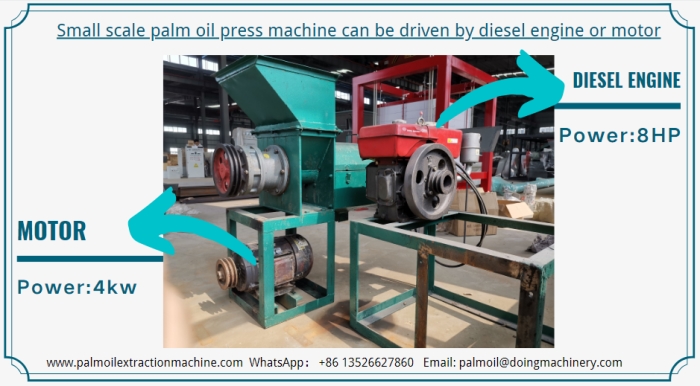 palm oil expeller machine