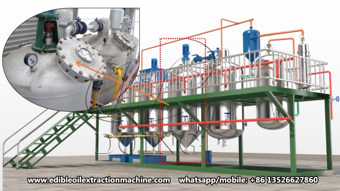 palm oil decolorization machine