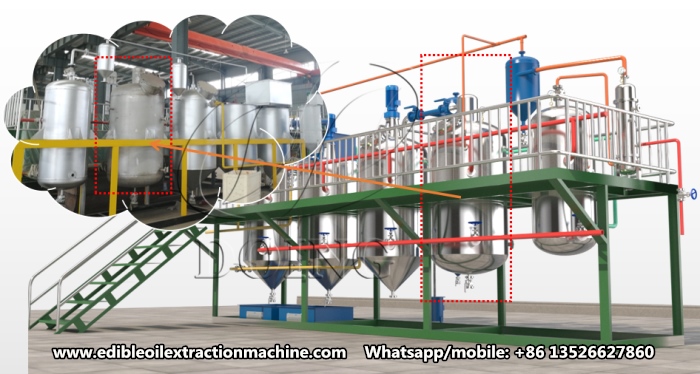 palm oil deodorization machine