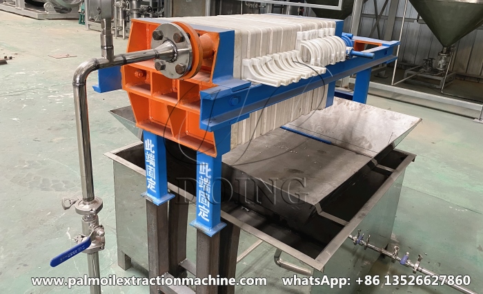 palm oil filter machine