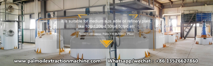 palm oil refining machine