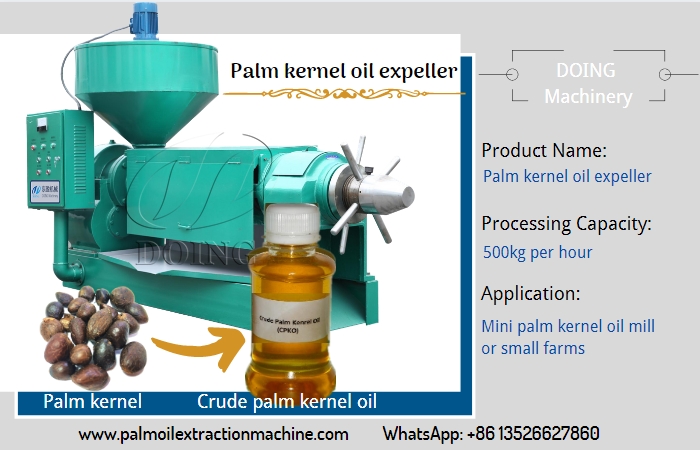 palm kernel oil presser