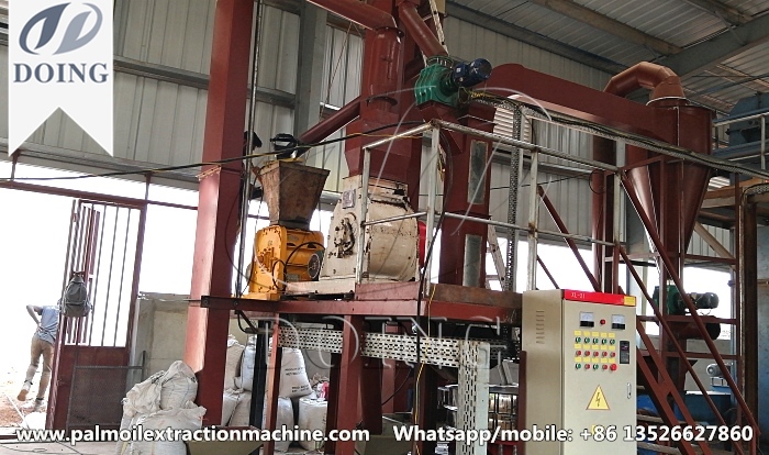 palm kernel crushing and separating machine