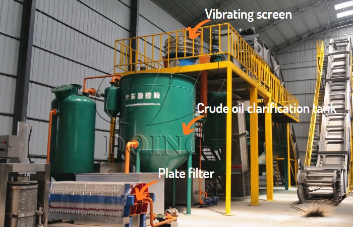 palm oil processing machine