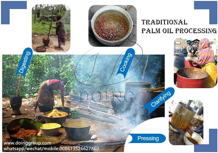 palm oil processing process