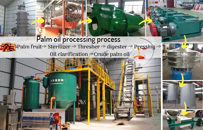 palm oil procesing process