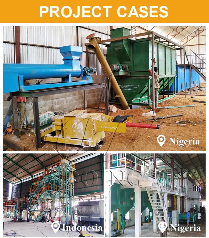 palm oil processing plant projects